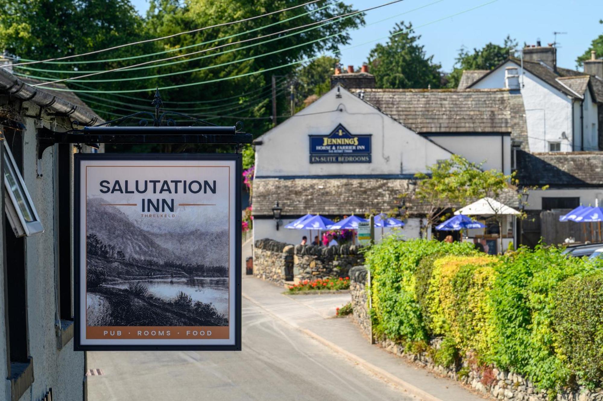 The Horse And Farrier Inn And The Salutation Inn Threlkeld Keswick ภายนอก รูปภาพ